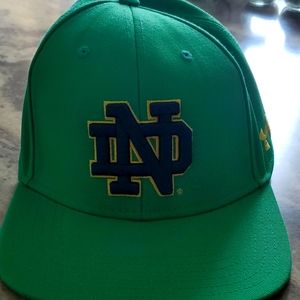 Notre Dame flatbrim Under Armour cap